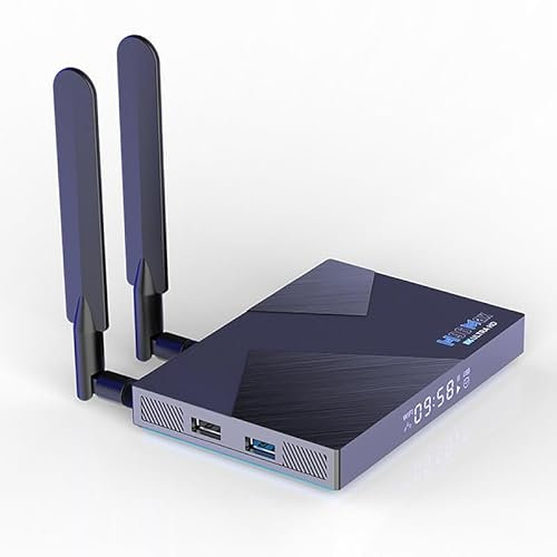 CHROX Android 12.0 TV Box, H96 MAX V58 8GB RAM 64GB ROM RK3588 Quad-Core 64-bit Cortex-A53, WiFi Incorporado 2.4Ghz/5.0Ghz 6 BT 5.0+, H.265/3D/8K Ultra HD/HDMI 2.0 Smart TV Box