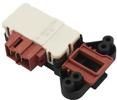 The Lord of the Tools ZV-446 T3 Door Lock 2805310800 2805311700 2805311600 Washing Machine Locking Relay Door Contact Switch Compatible with Beko Compatible with Arcelik
