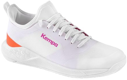 Kempa Mädchen Kourtfly Jr Sport-Schuhe, Weiß Lila, 37 EU