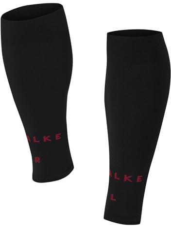 FALKE Herren Wadenbandage RU Compression Tube M Tb Funktionsmaterial mit Kompression 1 Paar, Schwarz Black-Mix 3010, ONESIZE