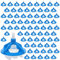 UNGFEI 600 PCS Blue Tile Leveling System, 2mm Tile Spacers, Flooring Installation Tools for Paving