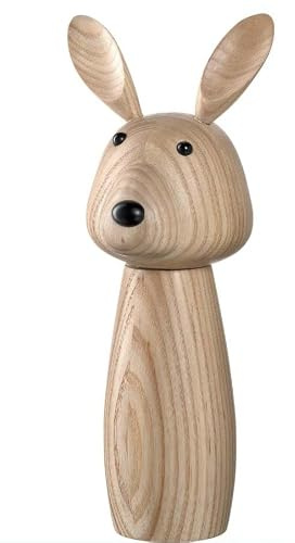 Gewürzmühle Hase aus Holz