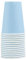 Pro Nappe - Réf. 89221i - 15 Gobelets - 20cl - carton - bleu ciel
