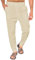 Runcati Hosen Herren Lang Leicht Loose Fit Herrenhose Einfarbig Männer Freizeithose Baumwolle Stoffhose Yoga Standhosen ElastischeHose mit Taschen Beige XL