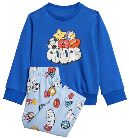 adidas Unisex Kids Seasonal Essentials Fun Kids Trainingsanzug