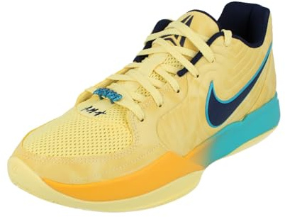 Nike Basketballschuhe Ja 2 (FD7328-001, Black/Light Smoke Grey/Light Lemon Twist/Phantom)