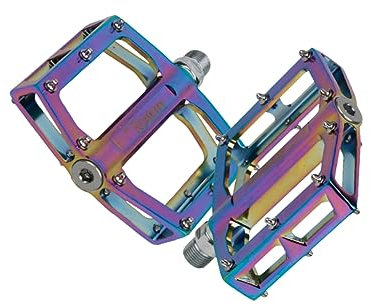 Abaodam Pedals Aluminum Alloy Platform Pedals for Mountain Bike Road Bike Fixed Gear