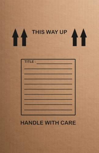 Small Ideas Storage Notebook: Ruled Journal for Writing and Brainstorming, 5.5 x 8.5 in, 120 Pages, Kraft Cardboard Box Style Cover