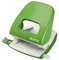 Leitz Pratica Perforatrice da Ufficio, Capacità fino a 30 Fogli, Verde (Chiaro), Metallo, Guida di Arresto con Barra di Selezione del Formato, Gamma NeXXt, 50080050