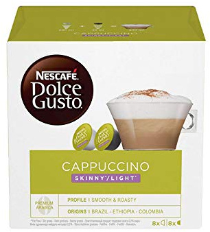 Nescafe Dolce Gusto Skinny Cappuccino (16 Pods)