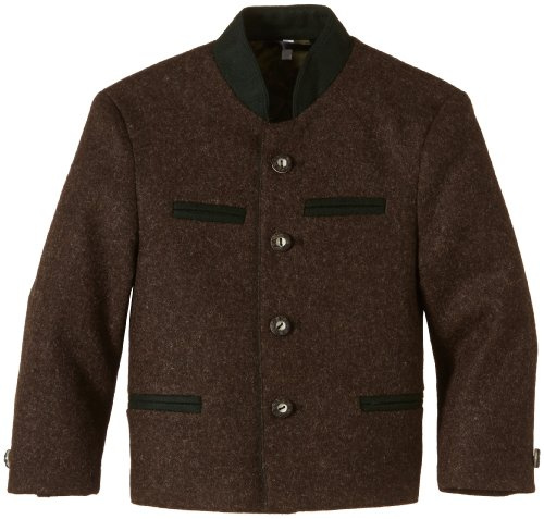 G.O.L. Tegernseer-Janker, Tuchloden 3512400 Giacca, Marrone (Braun (Braun 5), Taglia Produttore: 98 Bambini e Ragazzi
