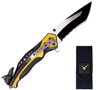 Tee-uu SNAP EVO Rettungsmesser inklusive Holster MIT GRAVUR