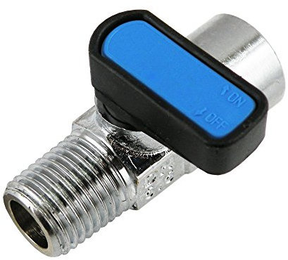 Mini-Kugelhähne mit Knebelgriff einseitig, kompakt, EN 331, PN 20, Ventil (G 1/4, Ausführung: Innen-/Außengewinde)