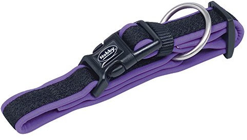 Nobby Halsband Mesh Preno, lila L: 20-30 cm, B: 15/20 mm, 1 Stück