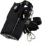 Lsgoodcare in pelle 2 Way Radio Custodia Custodia da trasporto nero Compatible with Motorola HT1250 HT1550 GP320 GP340 GP380 GP338 Walkie Talkie