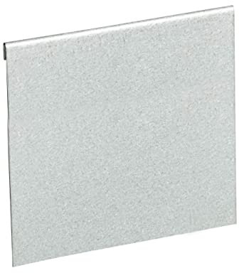IRKA 1029-001 – Verbinder für Rasenkantenband – 1 mm stark – Aluminium-Zink – lückenlose Beeteinfassung – Höhe 15 cm