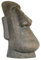 aubaho Moai Skulptur Figur Garten Antik-Stil 63cm Rapa NUI Polynesien Osterinsel Chile