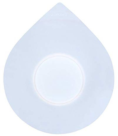 Wimaha Abflussstöpsel,Silikon,recycelbar,Gummi,Badewannen-Ablaufstopfen,Badezimmer, Wäsche, Küche, universal, Wassertropfen-Design