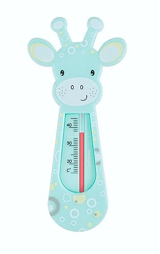Baby Safe Thermomètre de bain flottant Girafe Turquoise