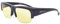 Rapid Eyewear ÜBERZIEHBRILLE FÜR NACHTFAHREN passt über Brillen mit einer Breite bis zu 140 mm. Kontrastbrille mit Anti Glanz Helle Linsen. Nachtbrille Für Damen und Herren