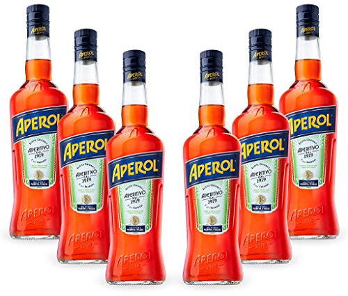Aperol Rhabarber Bitter aus Italien 6 x 1,0 Liter