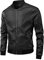 TONY BACKER Giacca Ecopelle Primavera Uomo Leggero Giubbino Casual Autunnale Bomber Giubbotto Vintage P1821 (IT, Testo, XL, Regular, Regular, Nero21)