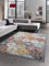 CARPETIA Teppich Outdoor Orientteppich Wohnzimmerteppich Ornamente bunt Größe 240 x 340 cm