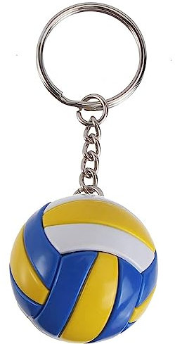 LATRAT Volleyball Schlüsselbund Volleyball Schlüsselbund Ballspiel Fan Schlüsselhalter Sport Souvenir Anhänger Tasche Ornament für Geschenk Füllstoffe