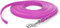 5m Schleppleine, Hundeleine, 1 Karabiner, Magenta, extra schmal, schmutz- und wasserabweisend