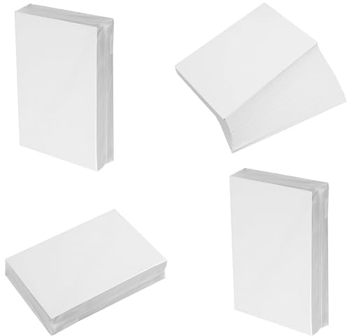 Fotopapier, Hochglanz, 400 Blatt, 10,2 x 15,2 cm, 4R, 180 g/m², wasserdicht, professionelle Fotopapier, für alle Tintenstrahldrucker geeignet