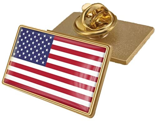 Wappen American Flag Runcel Pin Vereinigte Staaten Von Usa Land National Emblem Brosche Abzeichen