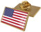 Wappen American Flag Runcel Pin Vereinigte Staaten Von Usa Land National Emblem Brosche Abzeichen