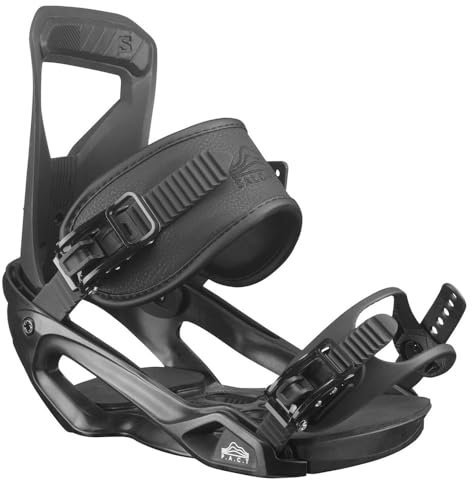 Salomon Pact Herren Snowboardbindung L41776300 M, Schwarz