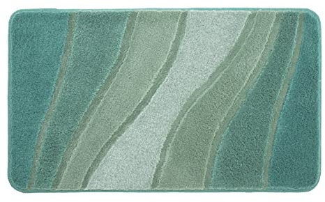 Meusch Badteppich Ocean, Farbe: Maledivia, Material: 100% Polyacryl, Größe: 80x150 cm