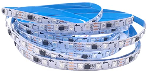 WS2812B WS2813 WS2815 WS2811 RGB Led-streifen Einzeln Adressierbaren 30/60/144pixel/Leds/M Band licht IP30/65/67 DC5V DC12V (WS2811, Weiße PCB 60led IP30 5M)