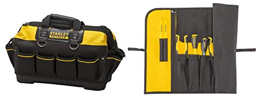 STANLEY 1-93-950 Borsa porta utensili FAT MAX & 1-93-601 Fodero porta attrezzi 12 tasche
