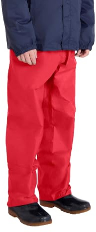 Mountain Warehouse Pakka Kids Waterproof Over Trousers | Lightweight & Breathable Rain Pants with Taped Seams for Boys & Girls, Easy to pack with Packaway Bag, For School, Walking