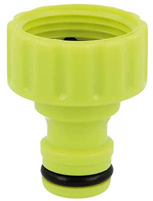Amig - Adapter für Wasserhahnverbindung mit Schlauch | 3/4 | Schnelle und einfache Verbindung für Gartenschläuche | ABS-Kunststoff | Pistaziengrün