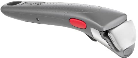 Tefal Ingenio L9863702 Removable Handle Grey Stackable 3-Point Safety Lock Holds up to 10 kg 10 Year Guarantee Made in France