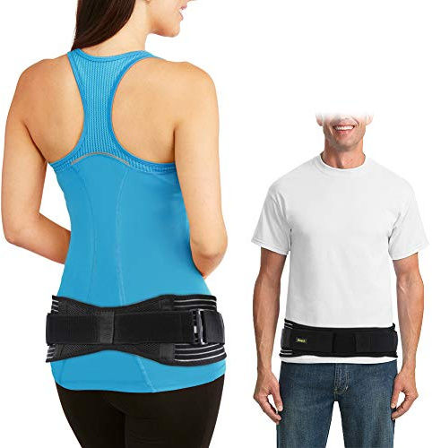 Sakroiliakalgürtel für Becken, Hüfte und Ischias, Unisex | Beckengurt für Zeit nach der Geburt, Damen und Herren, Symphysenbandage, Hüftstütze, Bauchgurt, bei Schmerzen