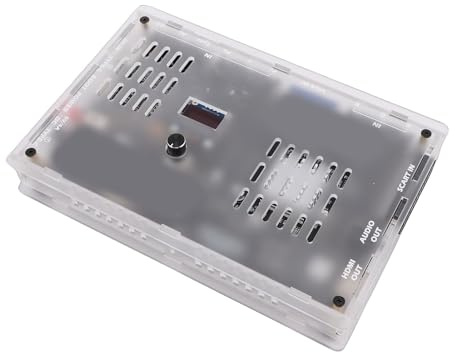 Elprico GBS Control GBSC RGBS-Videokonverter, VGA-Scart, Ypbpr zu VGA HD Multimedia-Schnittstelle, Retro-Gaming-Signalkonverter mit Firmware-Upgrade