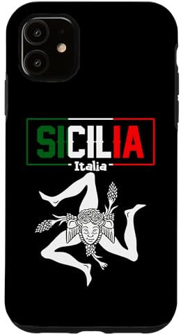 Hülle für iPhone 11 Sizilien Flagge Sizilien Palermo Italien
