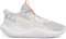 Under Armour Unisex UA Jet '23 Basketball Schuhe, Mod Gray/Ares Red/White, 49.5 EU