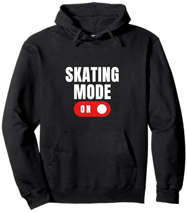 Skating-Modus auf Figur Ice Dancer Roller Skater Geschenk Grafik Pullover Hoodie
