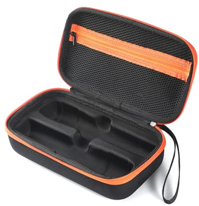 LICHIFIT EVA Portable Storage Case for JBL PartyBox Wireless Mic Rechargeable Microphones Travel Bag Protective Case Cover Organizer Box Carrying Handbag Shell Skin