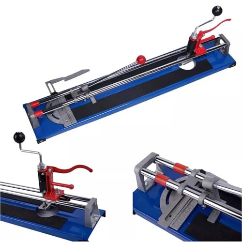 600mm Heavy Duty Manual Tile Cutter for Floor & Wall Tiles - Precision Cutting with Hardened Tungsten Carbide Blade