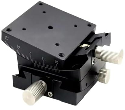 X-Achse XY-Achse GFG60 GFWG60 Manueller Radiant-Winkeltisch Goniometer Schwenktisch Messverschiebungstisch(GFWG60-60)