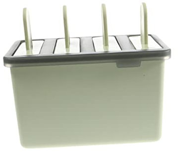 Cabilock Molde De Hielo Reutilizable Para Paletas De Frutas y Yogur Cavidades Fabricante De De Plástico Verde Para Amigos