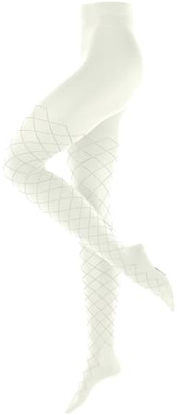 Burlington Damen Argyle Affair Strumpfhose Baumwolle atmungsaktiv