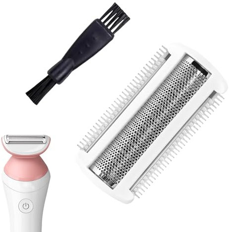 Ersatz-Scherfolienkopf für BRL130 BRL140 BRL175 RL146 Damenrasierer, Ersatzscherkopf-Folie, Ersatzklingen Folienkopf Zubehör, Kompatibel Mit Elektrischen Ladyshaver Nass, Elektrorasierer Scherkop